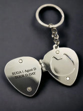 Load image into Gallery viewer, B GRADE GUITAR PICK KEYCHAIN
