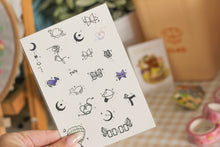 Load image into Gallery viewer, BTS 7 Temporary Tattoos
